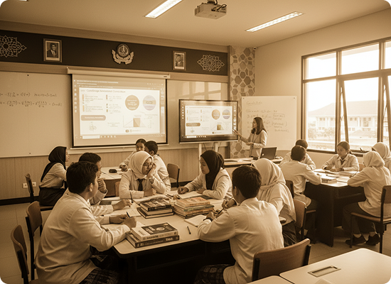 Pembelajaran berstandar global di kelas Al Azhar Kelapa Gading