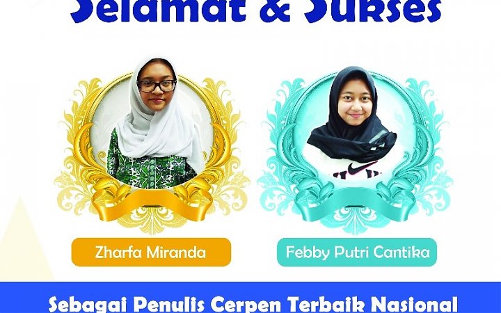 Siswi SMA Alazka Juara Nasional Lomba Cerpen