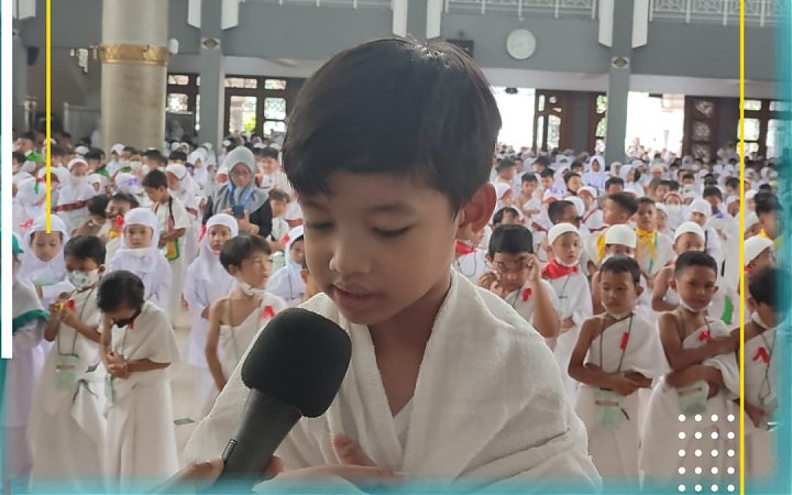 Siswa TK Islam Alazka Juara 1 Lomba Imam Sholat