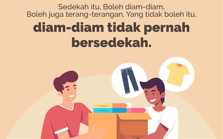 MASIH ENGGAN BERSEDEKAH?