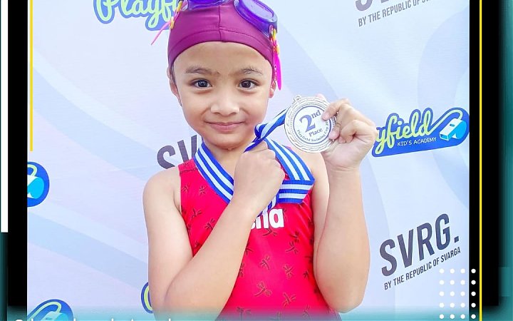 Juara Renang TK Islam Alazka