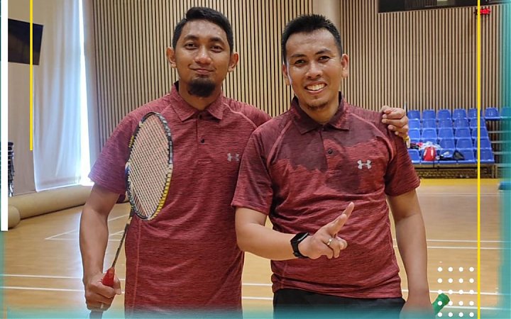 Juara 2 Badminton Ganda Putra