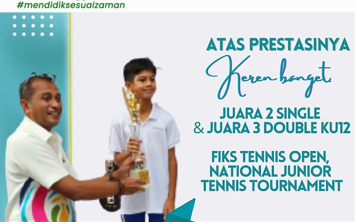 Juara 2 Single & Juara 3 Double KU12