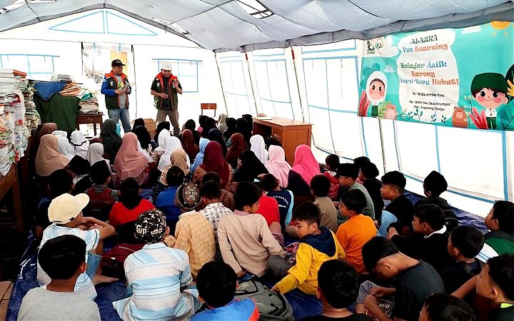 Aksi Psikososial Terhadap Penyintas Gempa Cianjur