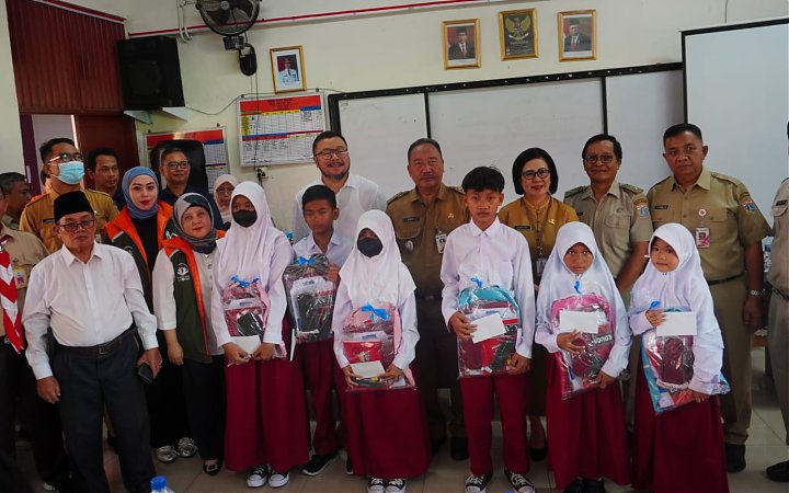 Santunan Kebakaran di Pademangan