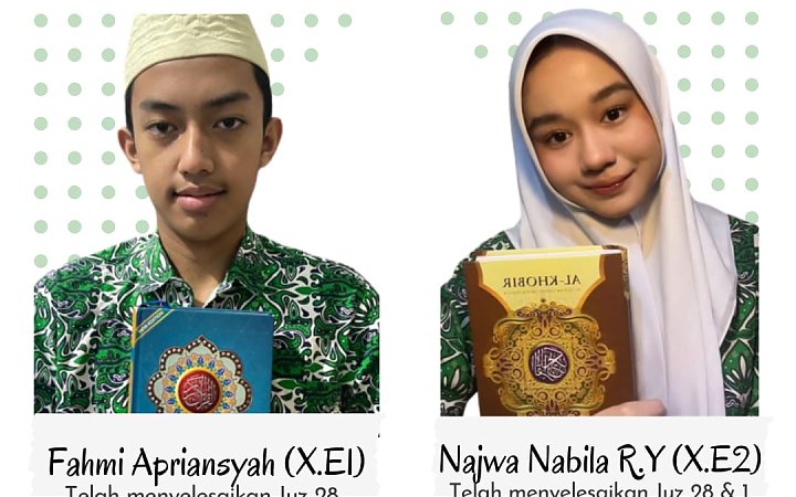 Hafidz 1 Juz dan Hafidzah 2 Juz