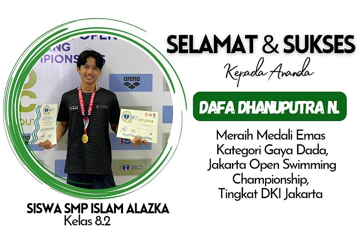 Juara 1 Lomba Renang Gaya Dada